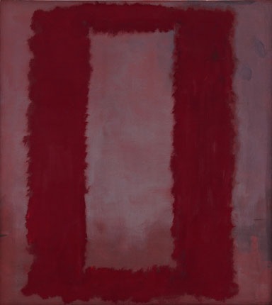 mark rothko red on maroon mural, section 4 1959